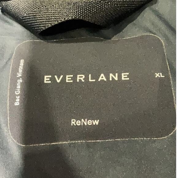 Everlane The Puffer Bomber Jacket Black XL Women’s ReNew Recycled - Picture 3 of 9